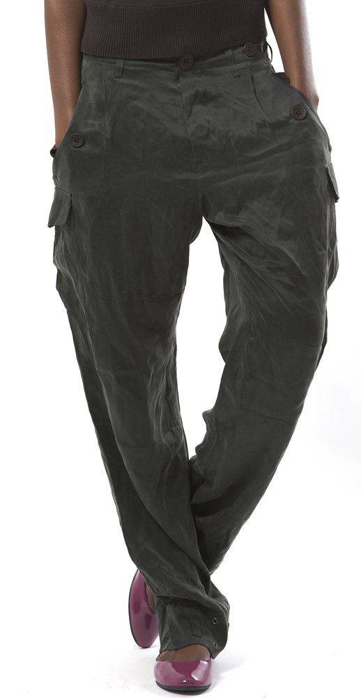 ΠΑΝΤΕΛΟΝΙ DKNY SAND WASHED SILK ΚΥΠΑΡΙΣΣΙ (S)