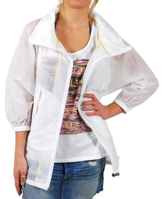DKNY ΜΠΟΥΦΑΝ ΑΝΤΙΑΝΕΜΙΚΟ DKNY TRANSPARENT ΛΕΥΚΟ