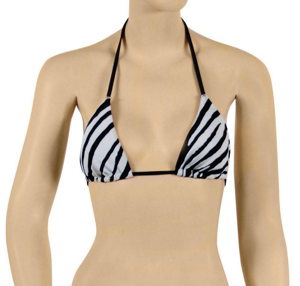 CLUB NEUF BIKINI TOP CLUB NEUF ΤΡΙΓΩΝΑΚΙ ΛΕΠΤΟ ANIMAL PRINT (38B)