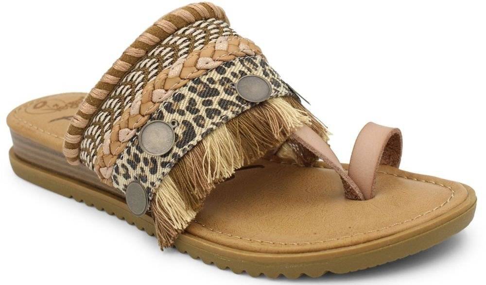 BLOWFISH MALIBU ΣΑΝΔΑΛΙΑ BLOWFISH MALIBU BALTA VEGAN BF-9423 ΜΠΕΖ/ΚΑΦΕ
