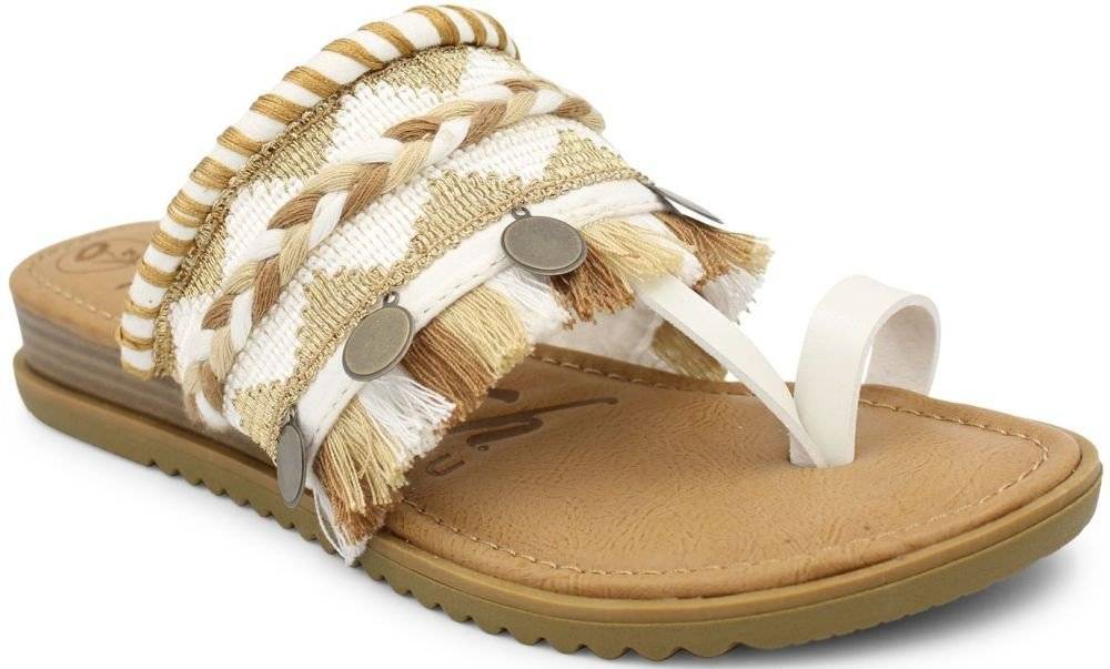 ΣΑΝΔΑΛΙΑ BLOWFISH MALIBU BALTA VEGAN BF-9423 ΛΕΥΚΟ/ΜΠΕΖ
