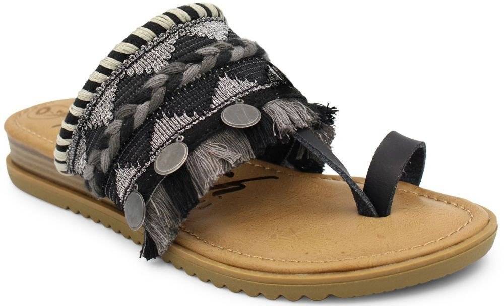 BLOWFISH MALIBU ΣΑΝΔΑΛΙΑ BLOWFISH MALIBU BALTA VEGAN BF-9423 ΜΑΥΡΟ/ΓΚΡΙ
