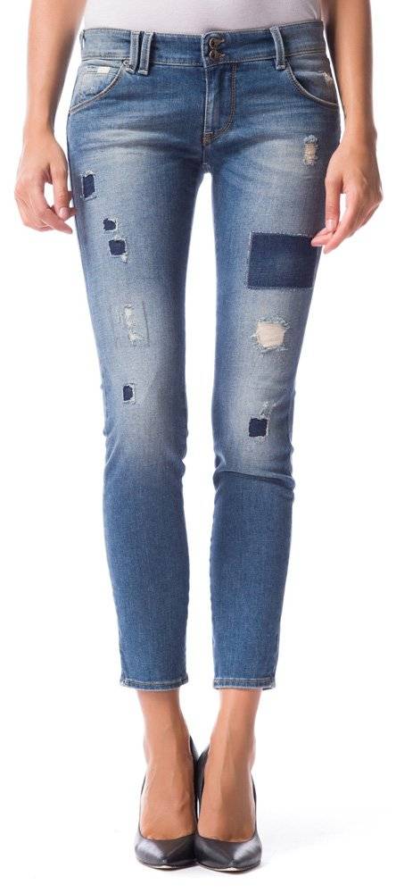 GAS JEANS GAS SHEYLA SKINNY WG71 ΜΠΛΕ