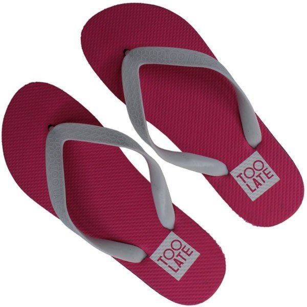 ΣΑΓΙΟΝΑΡΕΣ TOO LATE ΛΕΥΚΟ/ΦΟΥΞΙΑ (35/36)