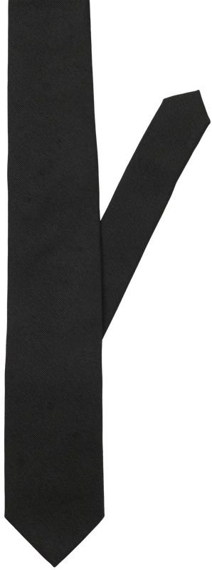 JACK - JONES ΓΡΑΒΑΤΑ JACK - JONES JACSOLID STRUCTURED 12300080 ΜΑΥΡΟ