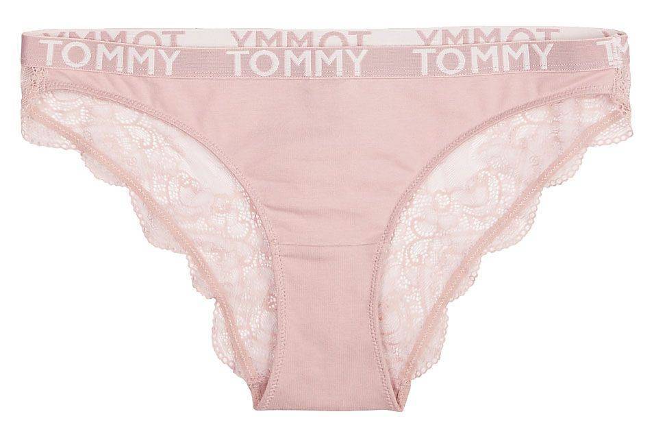 TOMMY HILFIGER ΣΛΙΠΑΚΙ TOMMY HILFIGER MINI UW0UW00720/645 ΡΟΖ