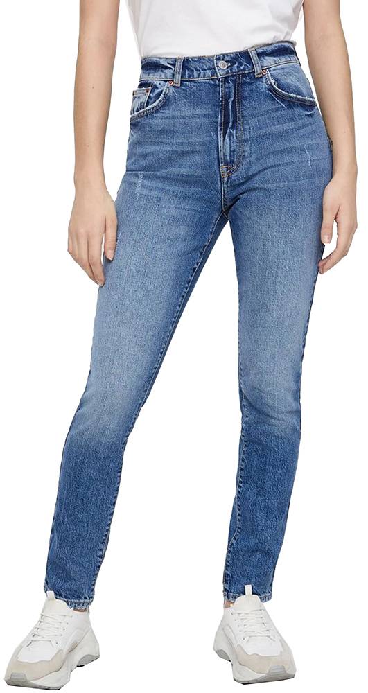 JEANS VERO MODA VMSELENA SLIM TAPERED 10216358 ΜΠΛΕ