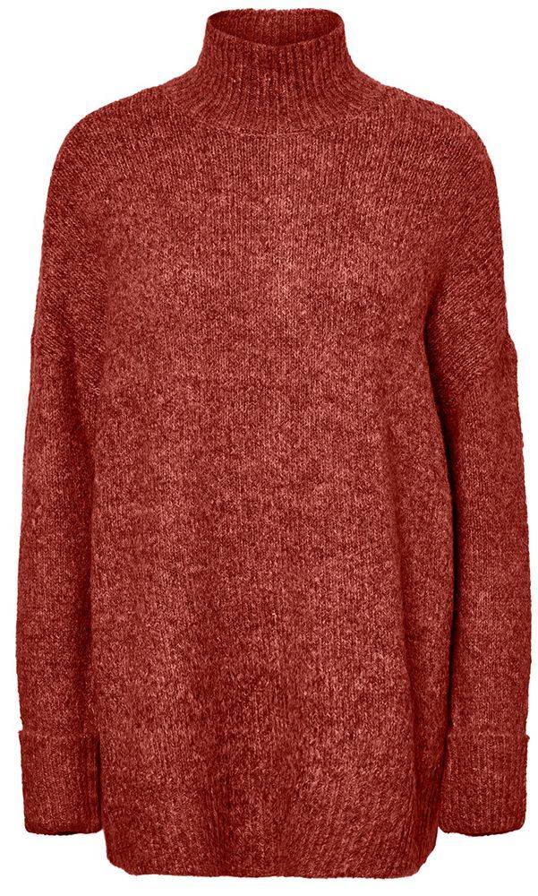 VERO MODA ΠΟΥΛΟΒΕΡ VERO MODA VMBERKO 10216440 ΚΕΡΑΜΙΔΙ ΜΕΛΑΝΖΕ