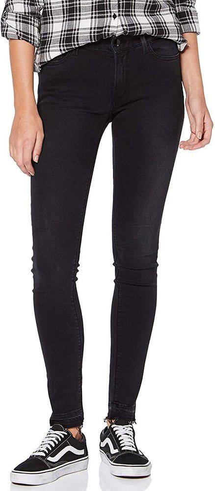 JEANS REPLAY NEW LUZ HIGHWAIST SKINNY WH689H.000.103 543 ΜΑΥΡΟ