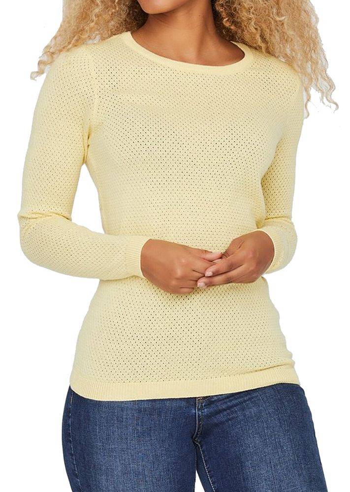 VERO MODA ΠΟΥΛΟΒΕΡ VERO MODA VMMINNIECARE 10226884 ΚΙΤΡΙΝΟ