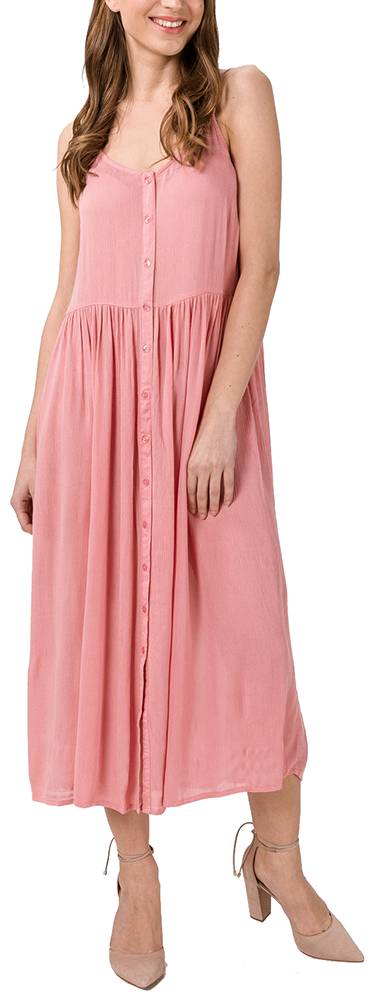 VERO MODA ΦΟΡΕΜΑ VERO MODA VMMORNING MIDI 10206701 ΡΟΖ
