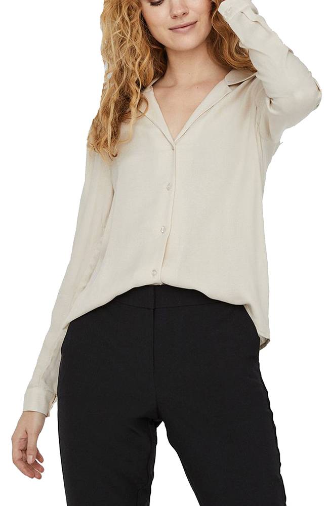 VERO MODA ΠΟΥΚΑΜΙΣΟ VERO MODA VMKEEPME 10226660 ΜΠΕΖ