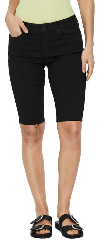 ΒΕΡΜΟΥΔΑ VERO MODA VMSEVEN JEAN SLIM 10228980 ΜΑΥΡΟ