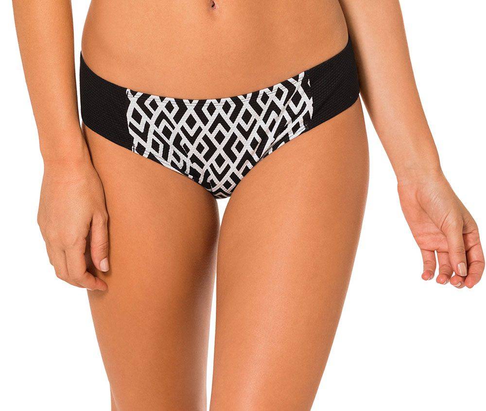 BIKINI BRIEF DORINA PALAWAN D00064S MINI ΜΑΥΡΟ/ΛΕΥΚΟ