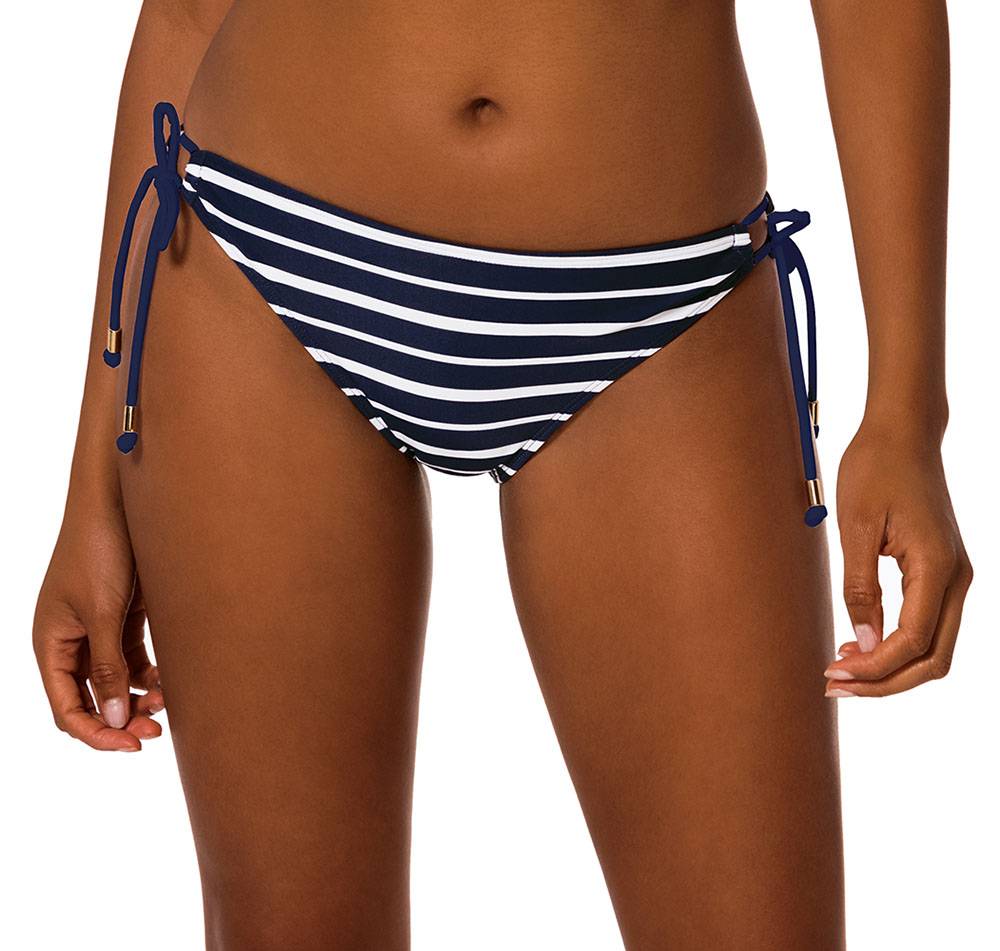 DORINA BIKINI BRIEF DORINA VALENCIA D00890X TANGA ΜΠΛΕ/ΛΕΥΚΟ (2ΤΜΧ)