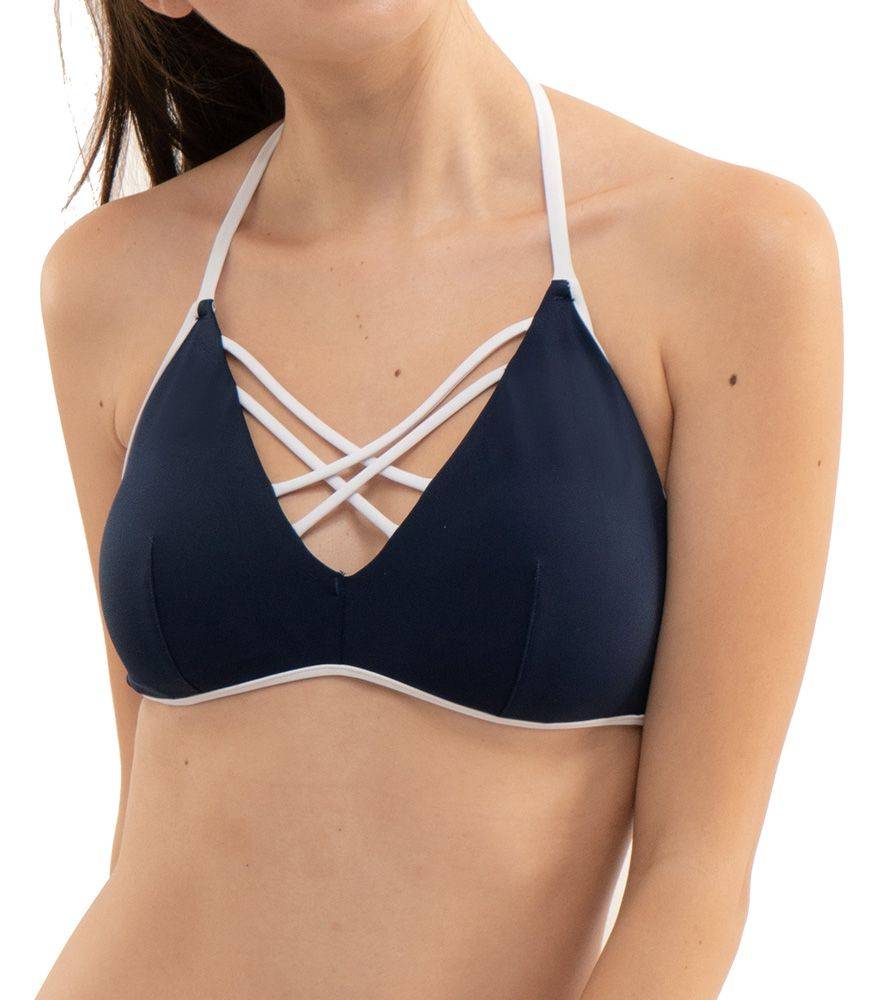 DORINA BIKINI TOP DORINA BORA BORA SHINY D00977Μ ΜΠΛΕ