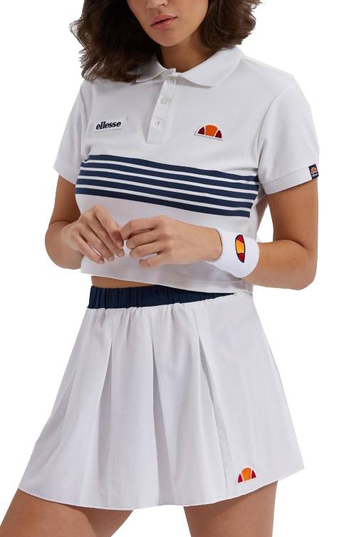 ELLESSE CROP TOP ELLESSE ANNAMARIA SGE08475 ΛΕΥΚΟ