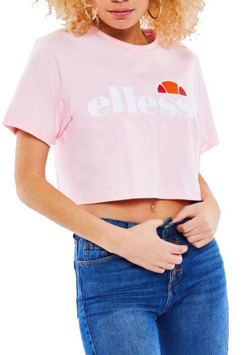 ELLESSE CROP TOP ELLESSE ALBERTA SGS04484 ΑΝΟΙΧΤΟ ΡΟΖ