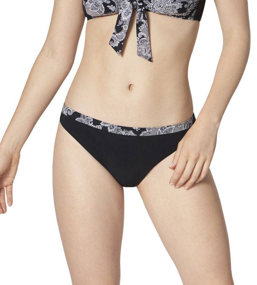 BIKINI BRIEF TRIUMPH CHARM ELEGANCE TAI ΜΑΥΡΟ