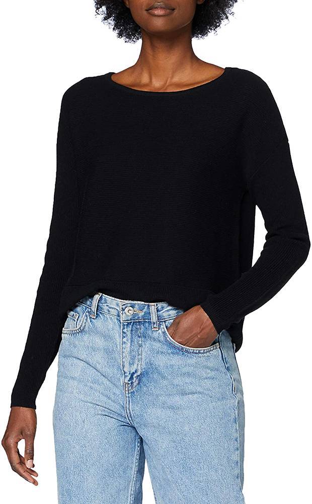 VERO MODA ΠΟΥΛΟΒΕΡ VERO MODA VMNATASCHA 10231747 ΜΑΥΡΟ