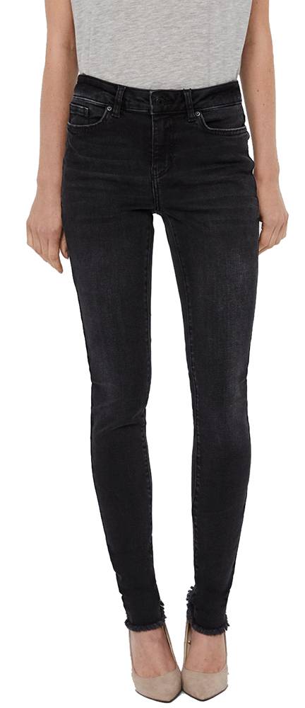 VERO MODA JEANS VERO MODA VMHANNA SKINNY 10232043 ΜΑΥΡΟ