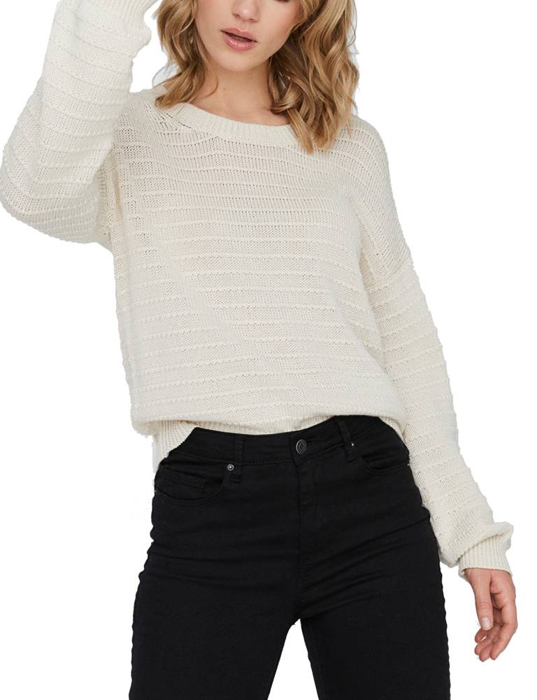 VERO MODA ΠΟΥΛΟΒΕΡ VERO MODA VMCITRO 10232746 ΜΠΕΖ