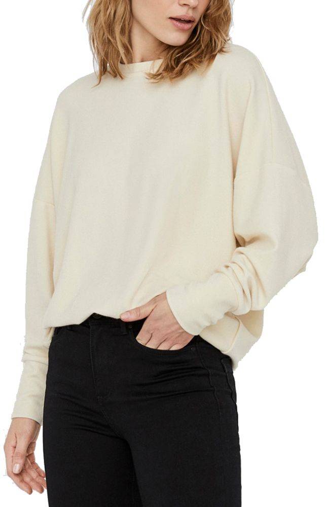 VERO MODA ΜΠΛΟΥΖΑ ΜΑΚΡΥΜΑΝΙΚΗ VERO MODA VMBELLA 10237425 ΜΠΕΖ