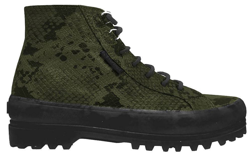 ΜΠΟΤΑΚΙ SUPERGA 2341-ALPINA SYNSNAKEW S111SNW MILITARY ΠΡΑΣΙΝΟ