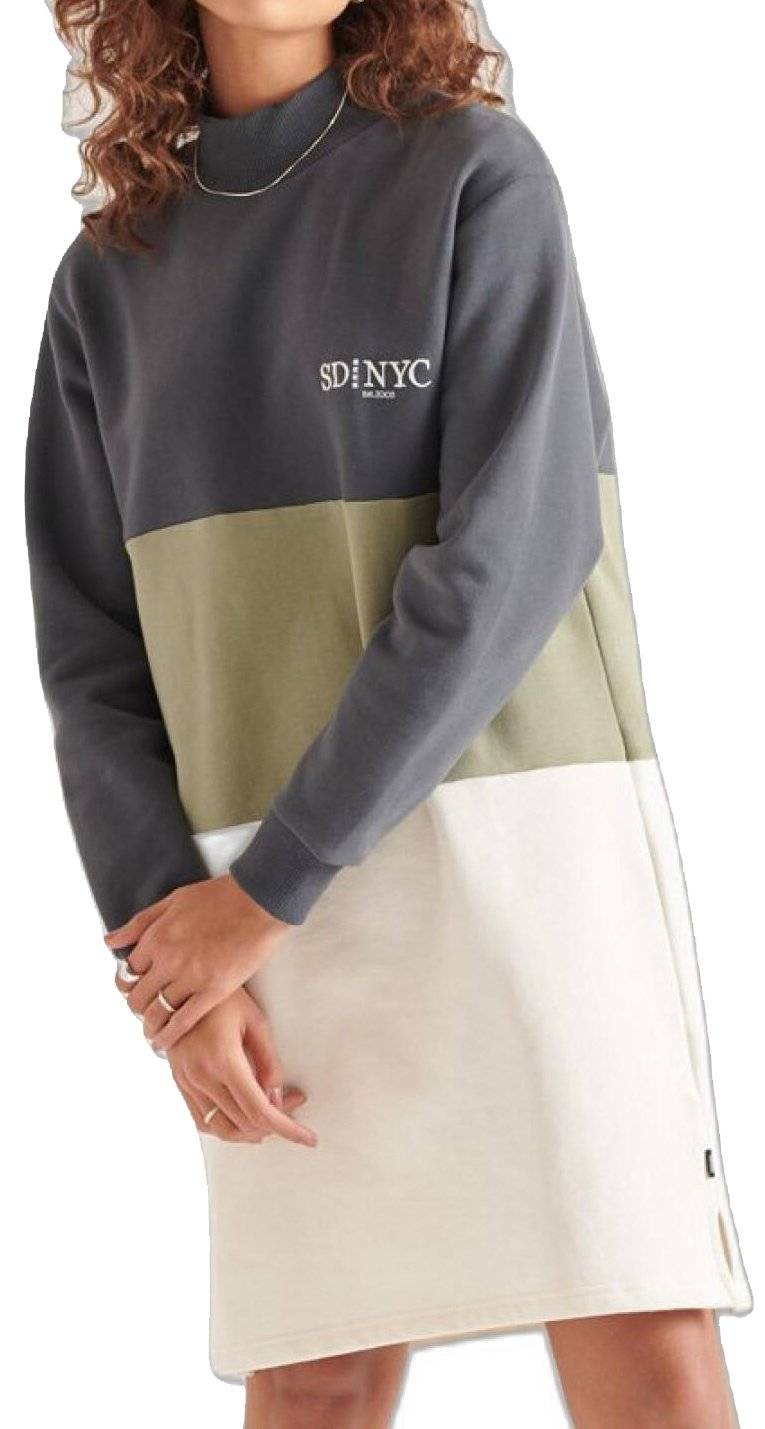 ΦΟΡΕΜΑ SUPERDRY NYC TIMES COLOURBLOCK W8010380A ΚΡΕΜ/ΧΑΚΙ/ΓΚΡΙ