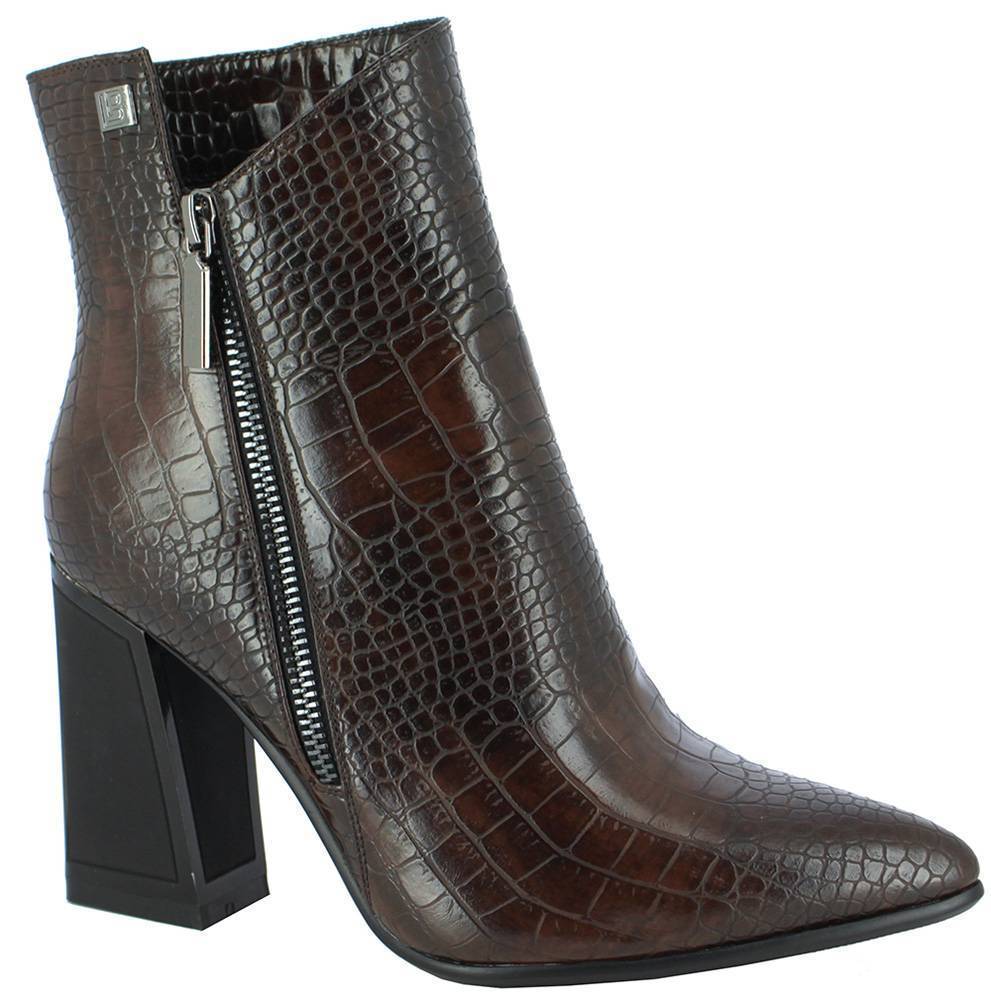 LAURA BIAGIOTTI ΜΠΟΤΑΚΙ LAURA BIAGIOTTI 6564 CROCO ΚΑΦΕ