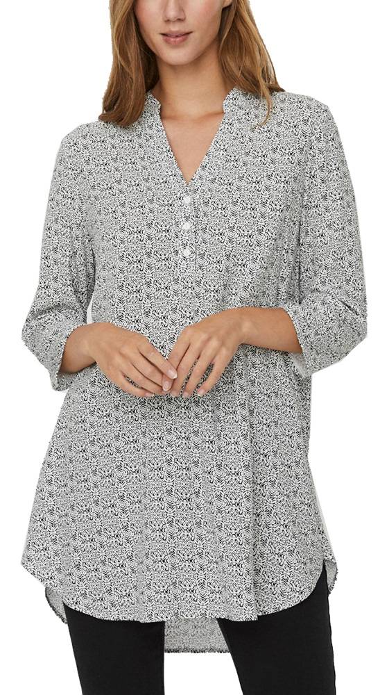 ΤΟΥΝΙΚ VERO MODA VMSIMPLY 10245156 ΛΕΥΚΟ/ΜΑΥΡΟ