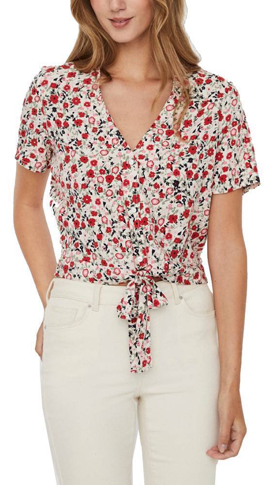 VERO MODA ΠΟΥΚΑΜΙΣΟ VERO MODA VMSIMPLY 10245155 ΠΟΛΥΧΡΩΜΟ