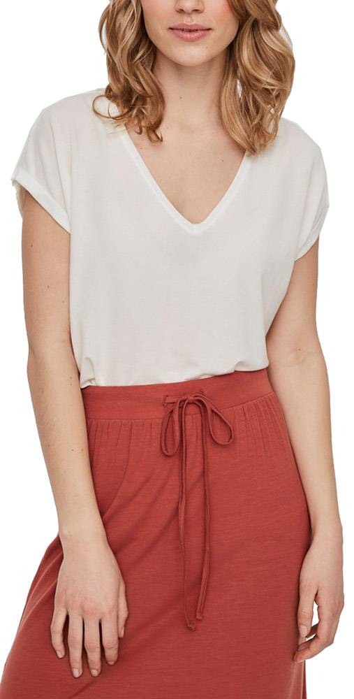 T-SHIRT VERO MODA VMAVA 10231343 ΛΕΥΚΟ