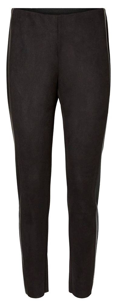 VERO MODA ΚΟΛΑΝ VERO MODA VMRAVA 10239694 SUEDE ΜΑΥΡΟ