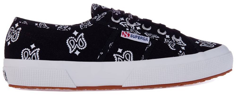 ΠΑΠΟΥΤΣΙ SUPERGA 2750 BANDANA S81144W ΜΑΥΡΟ