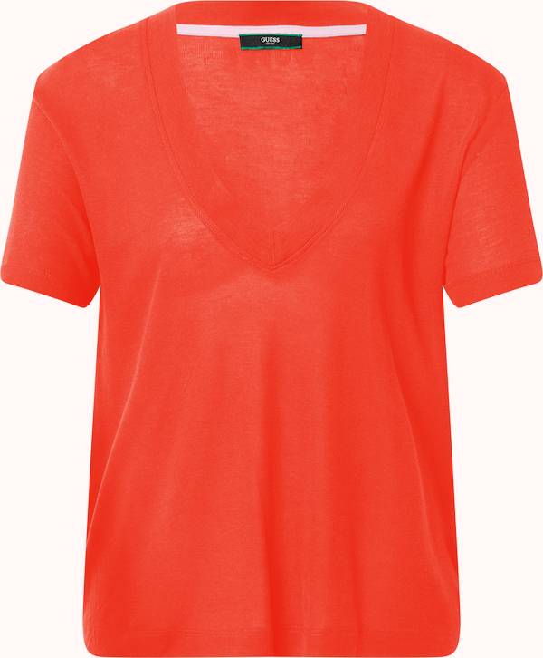 T-SHIRT GUESS SENEM W1RP68KAET2 ΠΟΡΤΟΚΑΛΙ
