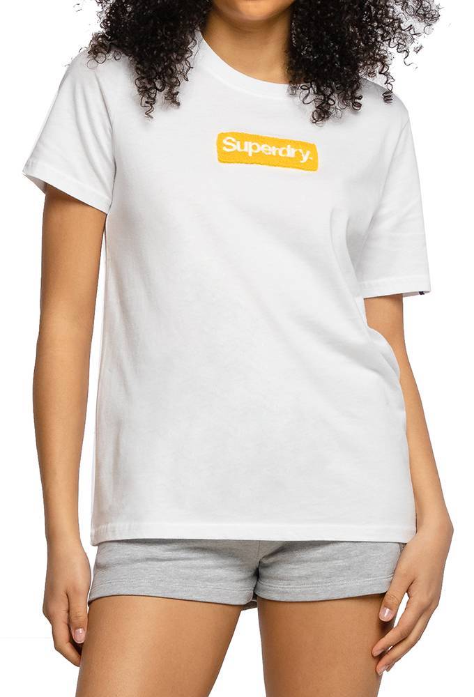 SUPERDRY T-SHIRT SUPERDRY CORE LOGO WORKWEAR W1010511A ΛΕΥΚΟ