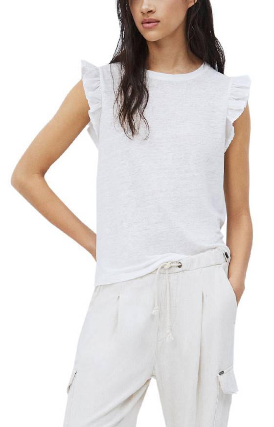 PEPE JEANS T-SHIRT PEPE JEANS DAISY PL504837 ΚΡΕΜ