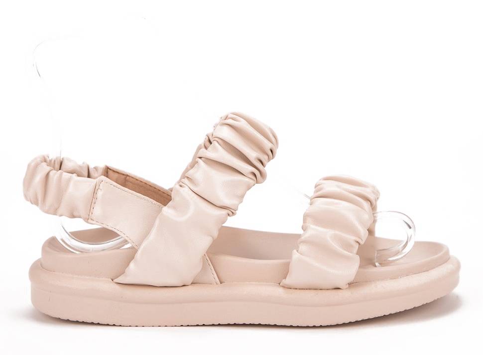 ΣΑΝΔΑΛΙΑ SHOOZ FLATFORMS 55-LS ΕΚΡΟΥ