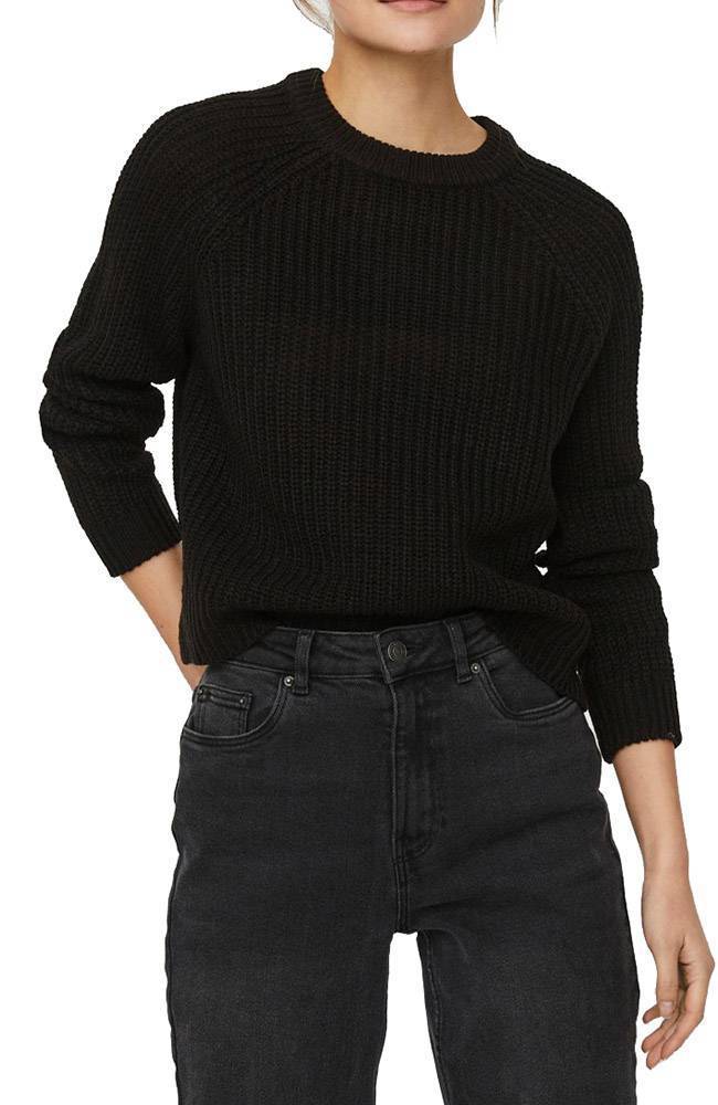 ΠΟΥΛΟΒΕΡ VERO MODA VMLEA 10247553 ΜΑΥΡΟ