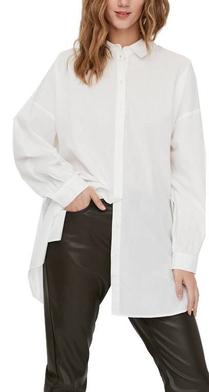 VERO MODA ΠΟΥΚΑΜΙΣΑ VERO MODA VMBINA 10250576 ΛΕΥΚΟ