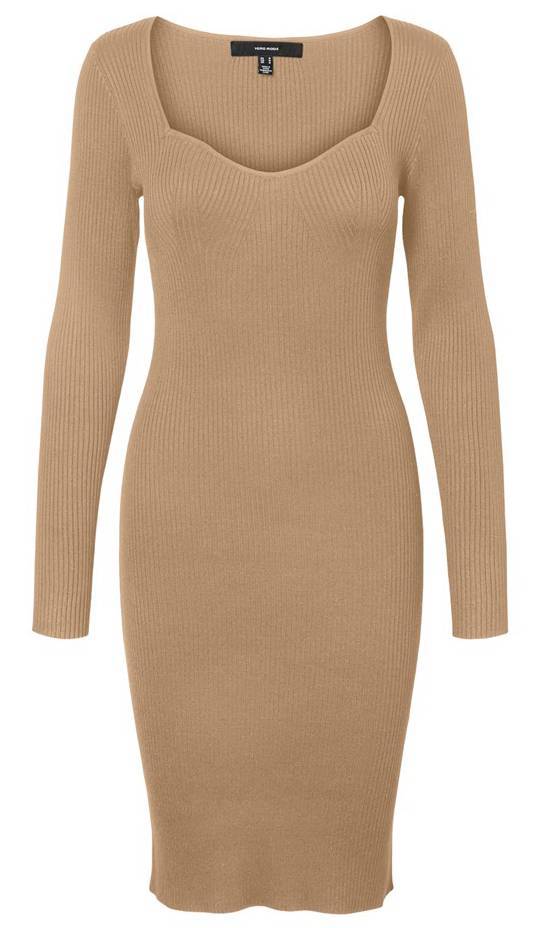 VERO MODA ΦΟΡΕΜΑ VERO MODA VMWILLOW 10250951 ΣΚΟΥΡΟ ΜΠΕΖ