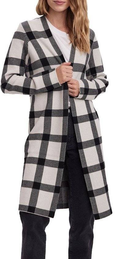ΖΑΚΕΤΑ VERO MODA VMSABA ΚΑΡΟ 10250790 ΜΠΕΖ/ΜΑΥΡΟ