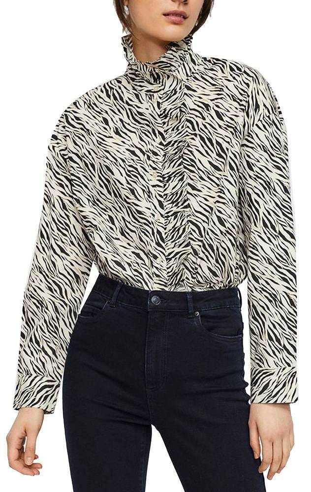 ΠΟΥΚΑΜΙΣΟ VERO MODA VMRYLEE 10254645 ΜΠΕΖ/ΜΑΥΡΟ