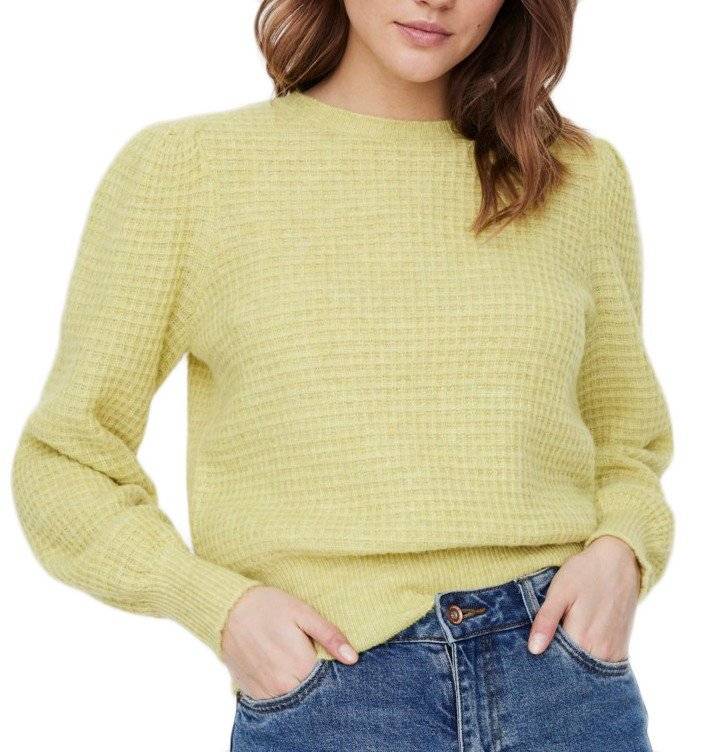 VERO MODA ΠΟΥΛΟΒΕΡ VERO MODA VMALLISON 10253101 ΚΙΤΡΙΝΟ
