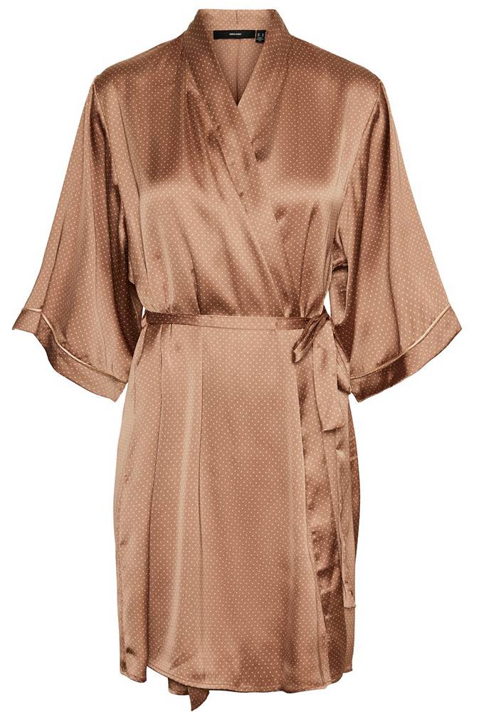 VERO MODA ΡΟΜΠΑ VERO MODA VMBEATE KIMONO ΠΟΥΑ 10254128 ΚΑΦΕ