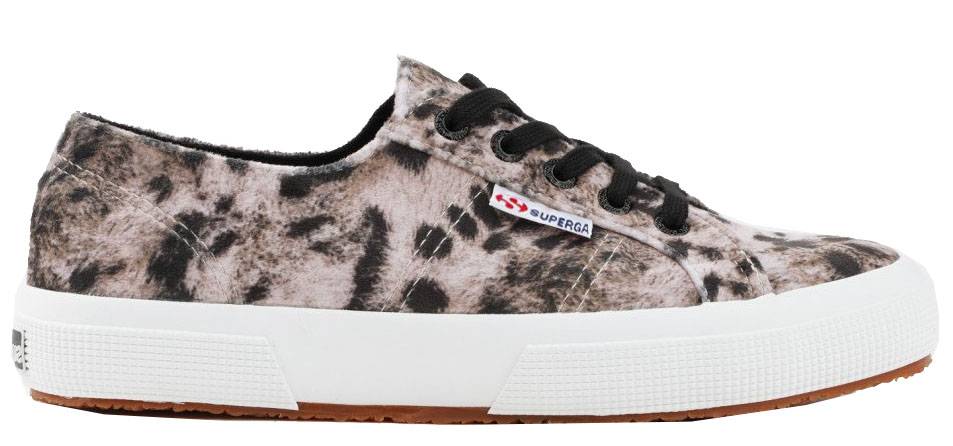SUPERGA ΠΑΠΟΥΤΣΙ SUPERGA 2750-FANVELVETW S00DKM0 A1V LEOPARD ΓΚΡΙ