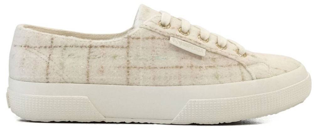 ΠΑΠΟΥΤΣΙ SUPERGA 2750-TARTAN WOOL ΚΑΡΟ S7115JW A1B ΙΒΟΥΑΡ