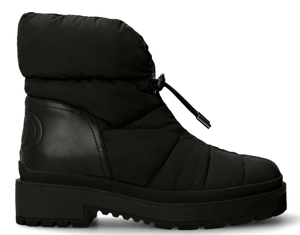 GUESS ΜΠΟΤΑΚΙ GUESS LEEDA FL8LEDELE10 ΜΑΥΡΟ