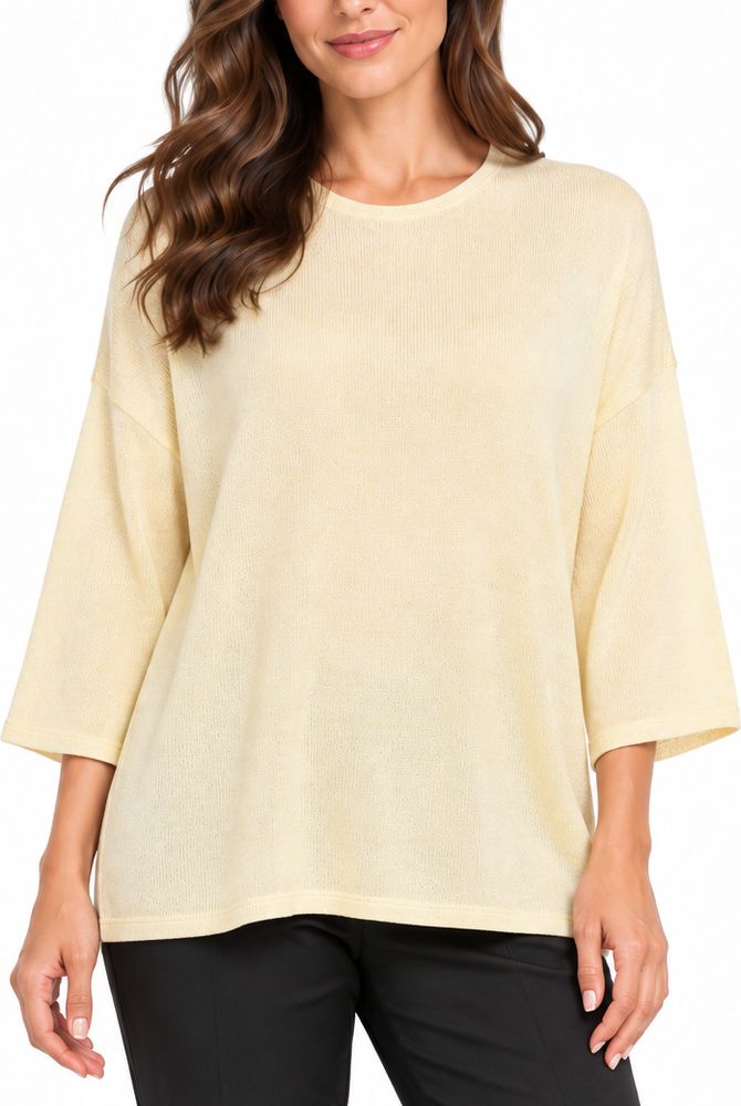 VERO MODA ΠΟΥΛΟΒΕΡ VERO MODA VMBRIANNA 3/4 10256768 ΚΙΤΡΙΝΟ